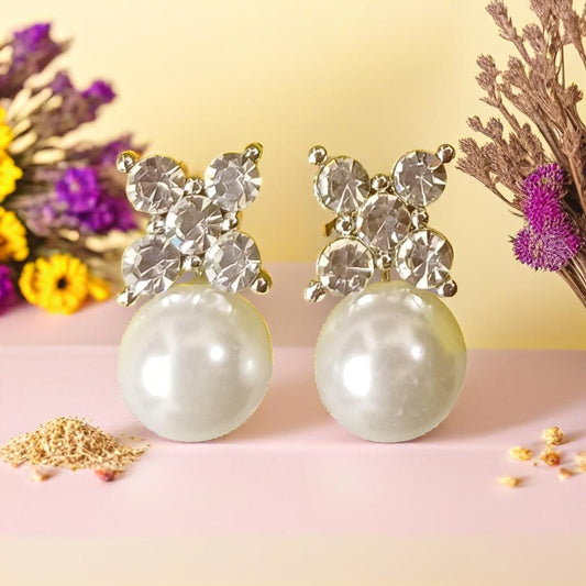 Celestial Pearl studs
