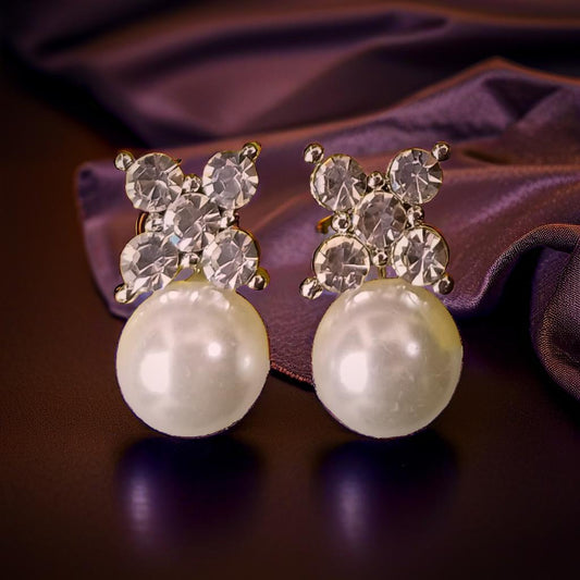 Celestial Pearl studs