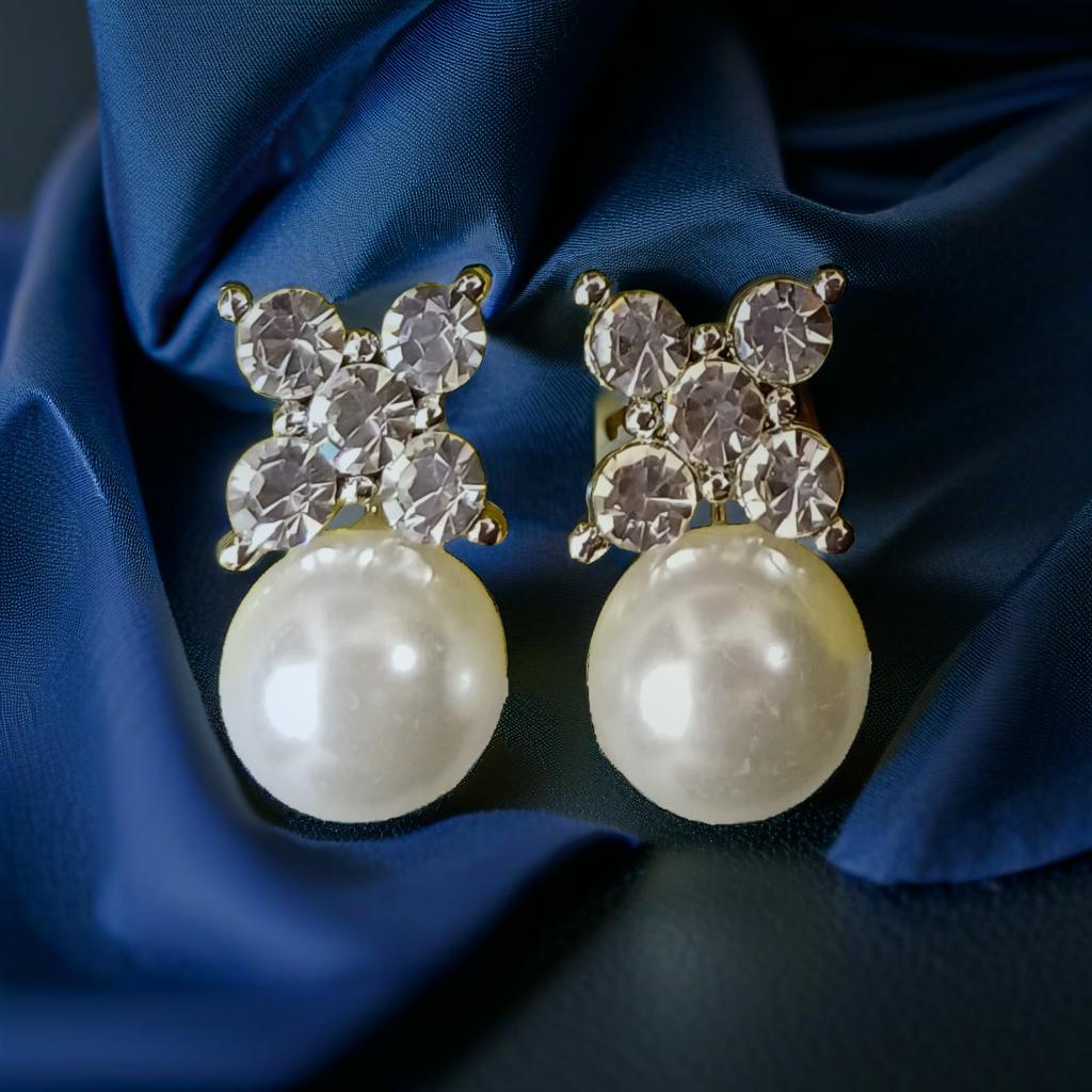 Celestial Pearl studs